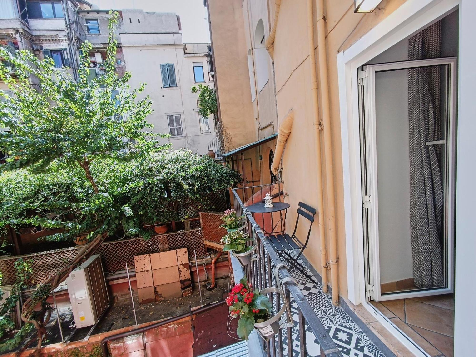Mini Studio Con Balcone A Piazza Del Popolo 罗马 外观 照片