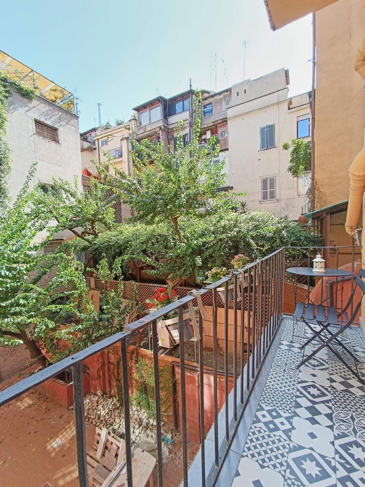Mini Studio Con Balcone A Piazza Del Popolo 罗马 外观 照片